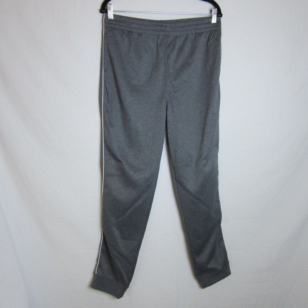 Lands End Sweatpants Gray Jogger Pockets Tapered Athletic Comfy Elastic Women XL